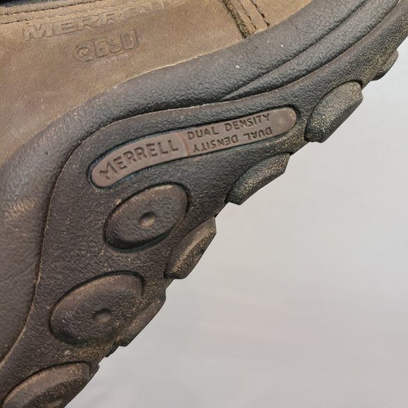 Merrell Shoes Merrell Jungle Moc Alloy Steel Toe Work Shoe Mens